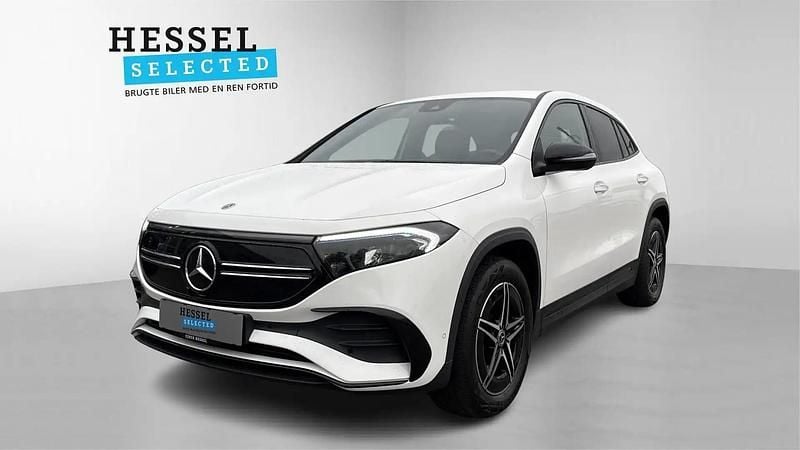 Hvid Brugt 2023 Mercedes EQA250 AMG line SUV | 259.900 kr. (Fair pris) - Billede 1/4