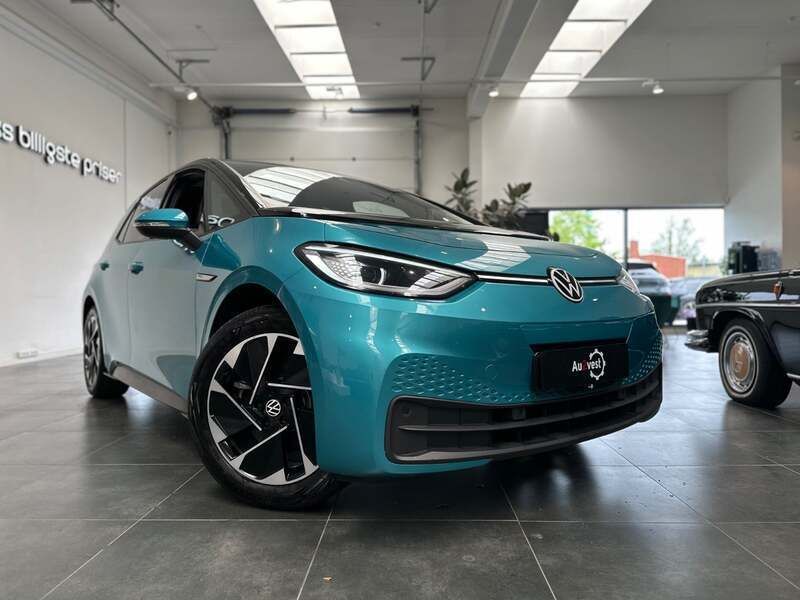Lysblåmetal Brugt 2020 VW ID.3 Pro Performance Hatchback | 173.799 kr. (Fair pris) - Billede 1/4