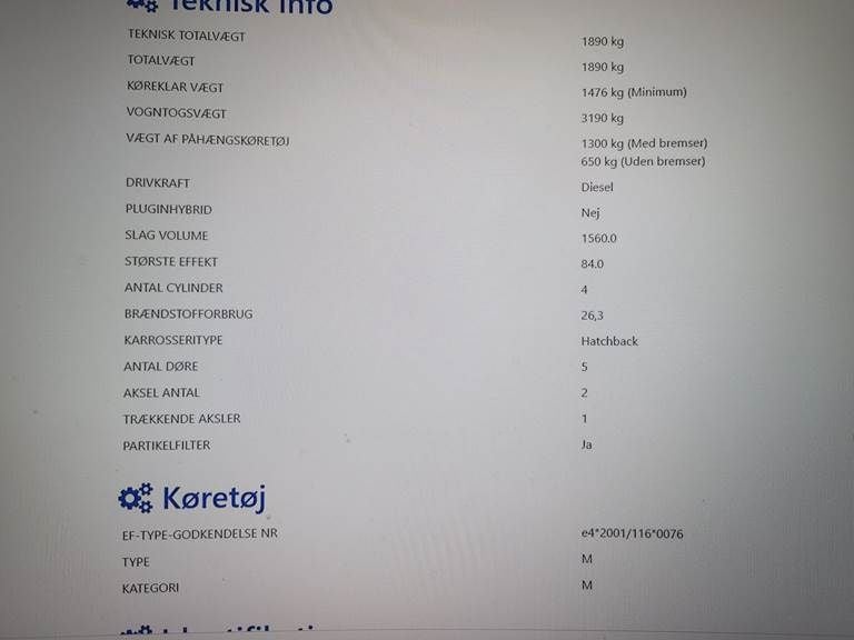 Brugt Volvo V40 113 HK (83 kW) 2012 Stationcar