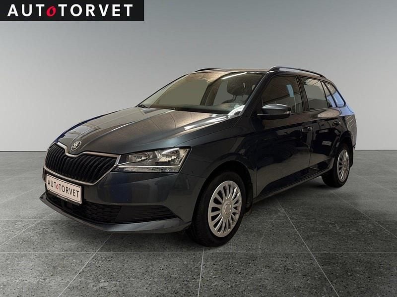 Blåmetal Brugt 2019 Skoda Fabia Ambition Stationcar | 77.700 kr. (Fair pris) - Billede 1/4