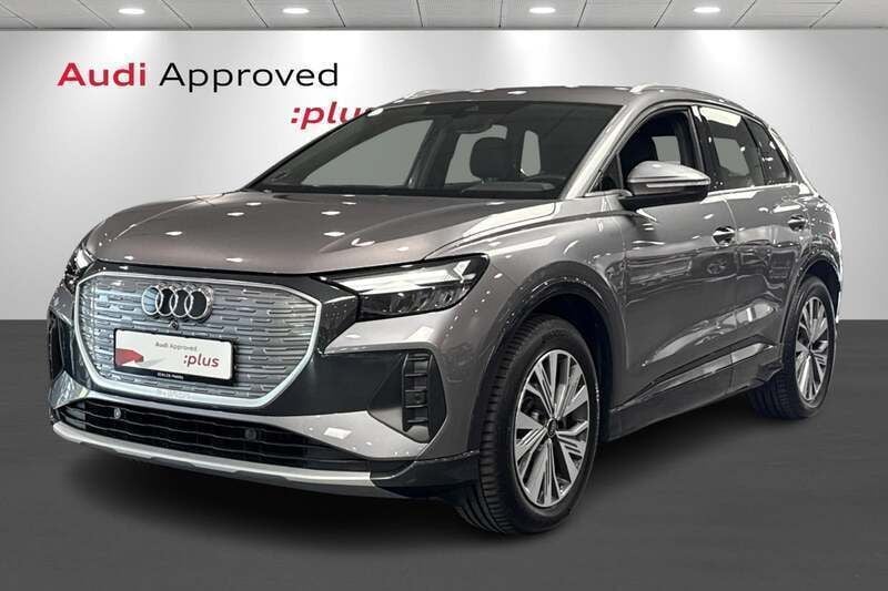 Gråmetal Brugt 2024 Audi Q4 e-tron Advanced SUV | 379.900 kr. - Billede 1/4