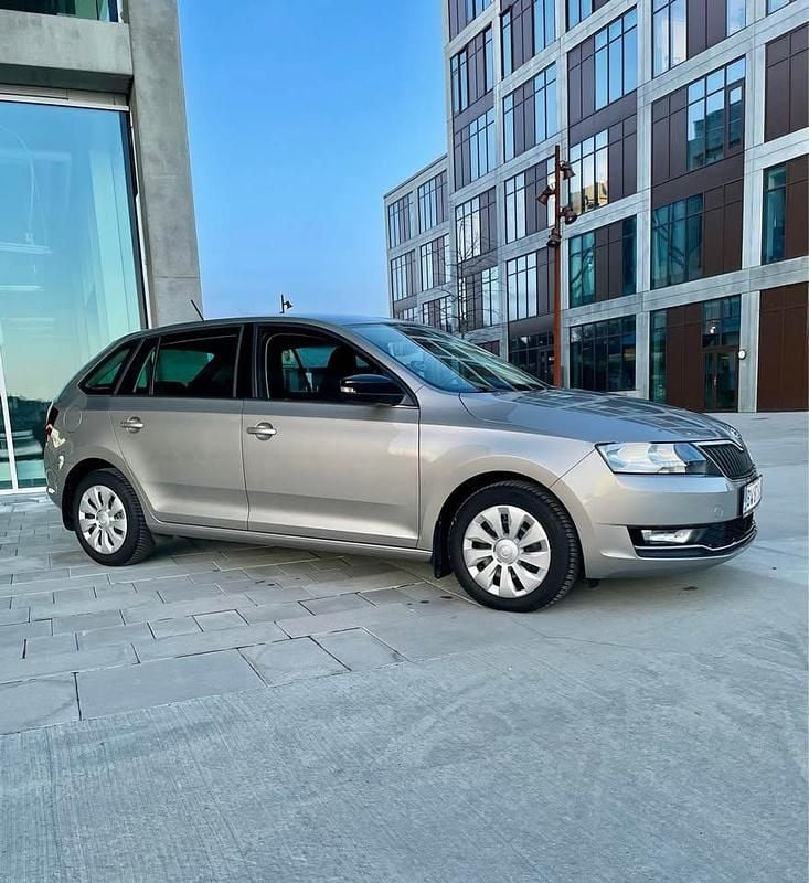 Brugt Skoda Rapid 125 HK (91 kW) 2018 Grå Hatchback