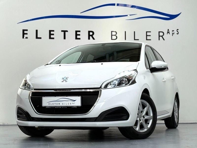 Hvid Brugt 2017 Peugeot 208 Envy Hatchback | 64.900 kr. (Fair pris) - Billede 1/4