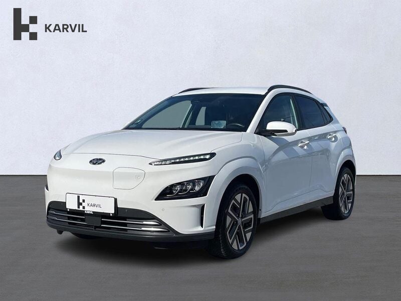 Hvid Brugt 2021 Hyundai Kona Trend SUV | 189.900 kr. (Fair pris) - Billede 1/4
