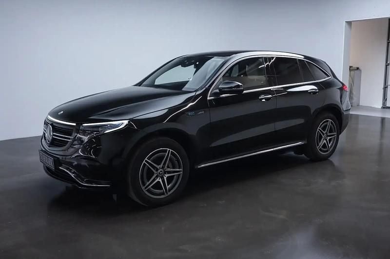 Sortmetal Brugt 2022 Mercedes EQC400 SUV | 379.900 kr. (God pris) - Billede 1/3