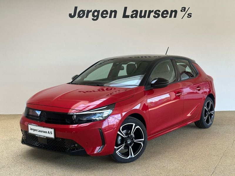 Rød kardio Brugt 2024 Opel Corsa Sport Hatchback | 174.800 kr. (Fair pris) - Billede 1/4