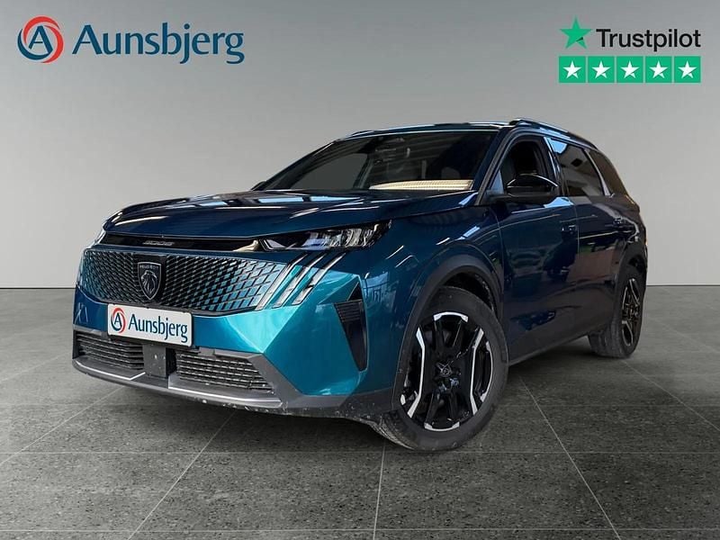 Ny Peugeot e-5008 Allure 154 kW (210 HK) 2025 Blå met. SUV