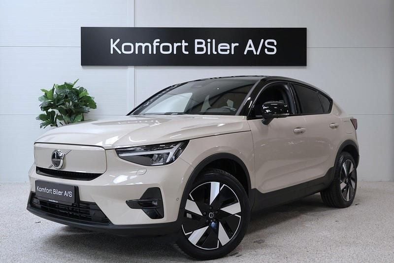 Beigemetal Brugt 2024 Volvo EC40 Ultra SUV | 339.800 kr. (Dyr) - Billede 1/4