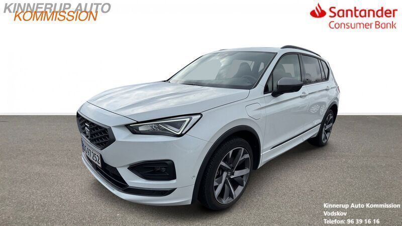 Hvid Brugt 2021 Seat Tarraco FR SUV | 314.900 kr. - Billede 1/4