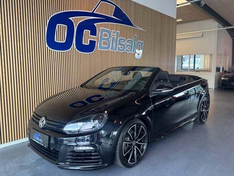 Sort Brugt 2015 VW Golf Cabriolet LOUNGE Cabriolet | 219.900 kr. - Billede 1/4