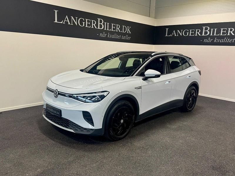 Hvid Brugt 2022 VW ID.4 Pro Performance SUV | 239.500 kr. (Lidt for dyr) - Billede 1/4