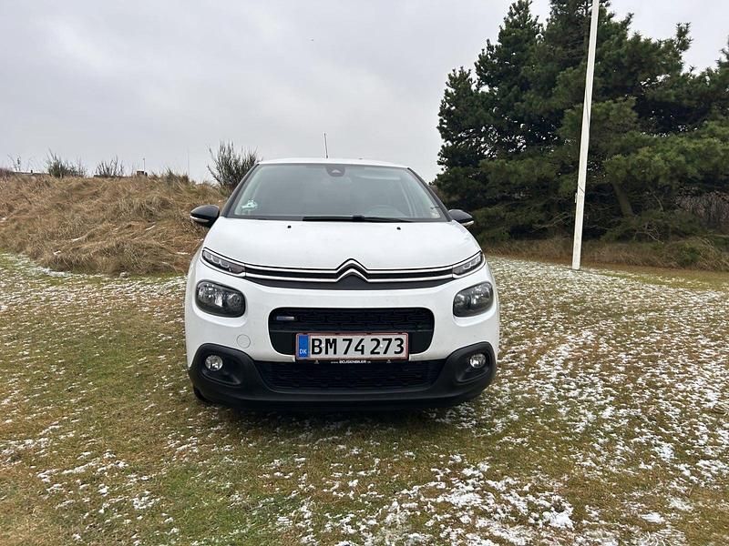 Brugt Citroën C3 PureTech 82 HK (60 kW) 2017 Hvid Hatchback