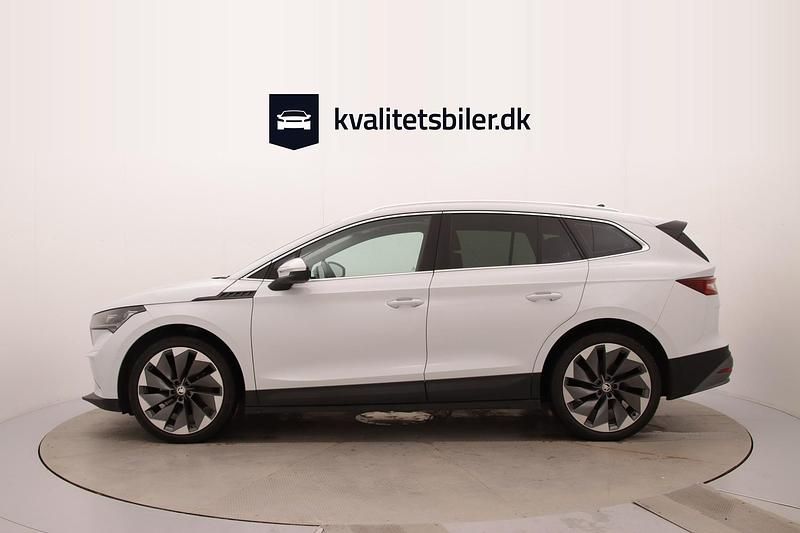 Brugt Skoda Enyaq iV 194 kW (265 HK) 2022 Hvidmetal SUV