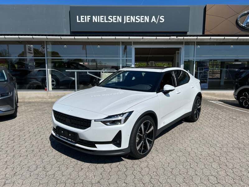 Hvid Brugt 2022 Polestar 2 Sedan | 229.900 kr. (Fair pris) - Billede 1/4