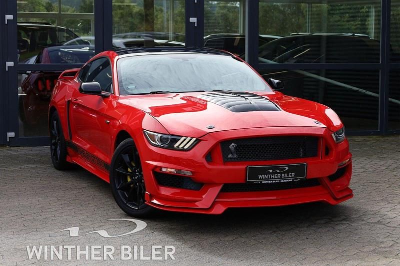 Rød Brugt 2016 Ford Mustang Fastback Coupe | 329.900 kr. - Billede 1/4