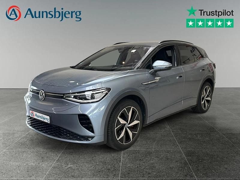 Lysblå metal Brugt 2022 VW ID.4 GTX SUV | 249.500 kr. (Fair pris) - Billede 1/4