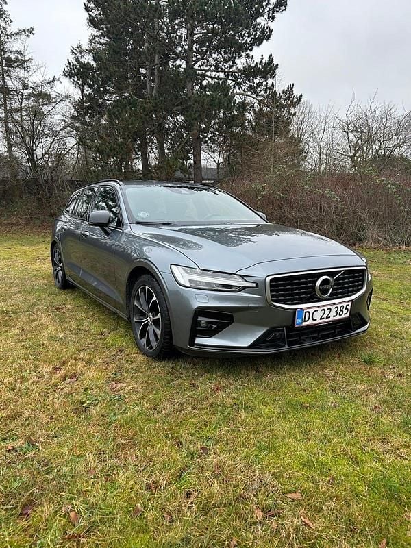 Gråmetal Brugt 2019 Volvo V60 R-Design Stationcar | 209.900 kr. (God pris) - Billede 1/4