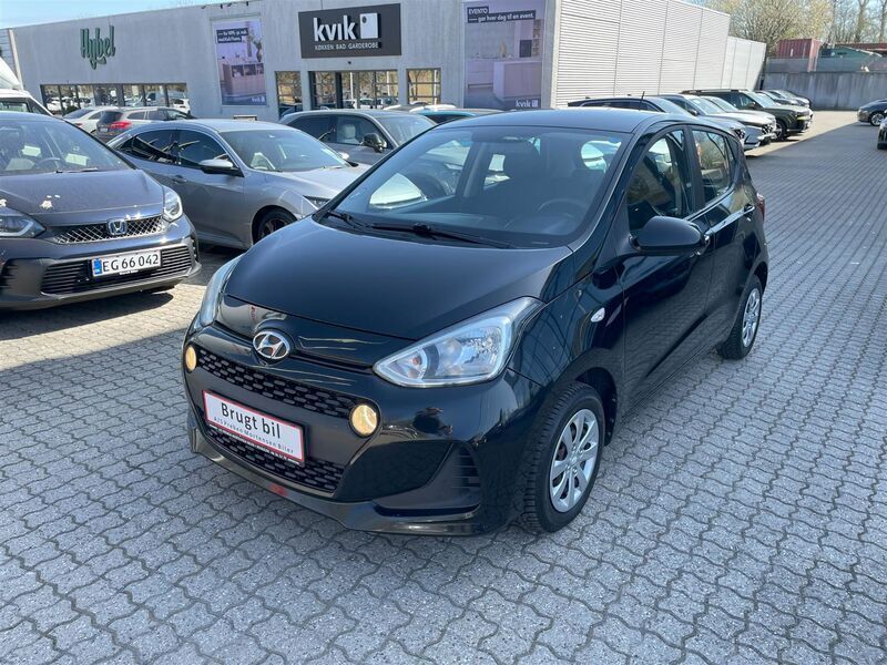 Phantom black Brugt 2017 Hyundai i10 Comfort Hatchback | 69.900 kr. (Fair pris) - Billede 1/4