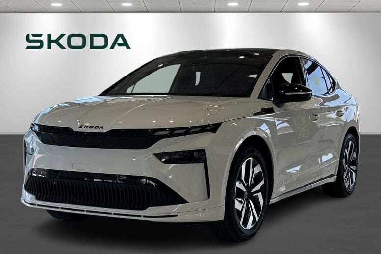 Hvidmetal Ny 2026 Skoda Enyaq iV SportLine SUV | 468.698 kr. - Billede 1/4
