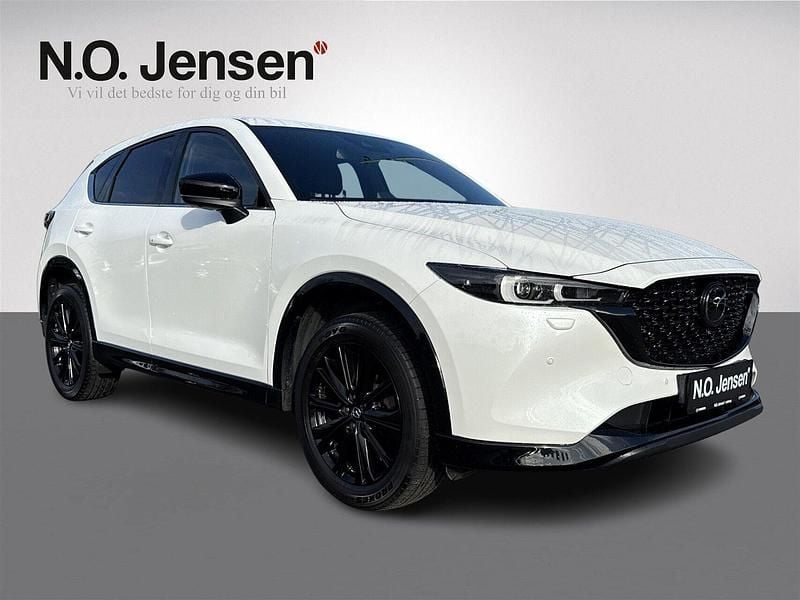 Farve ……………………………………………………………………. snowflake white Brugt 2022 Mazda CX-5 Homura-Line SUV | 319.900 kr. (Fair pris) - Billede 1/4