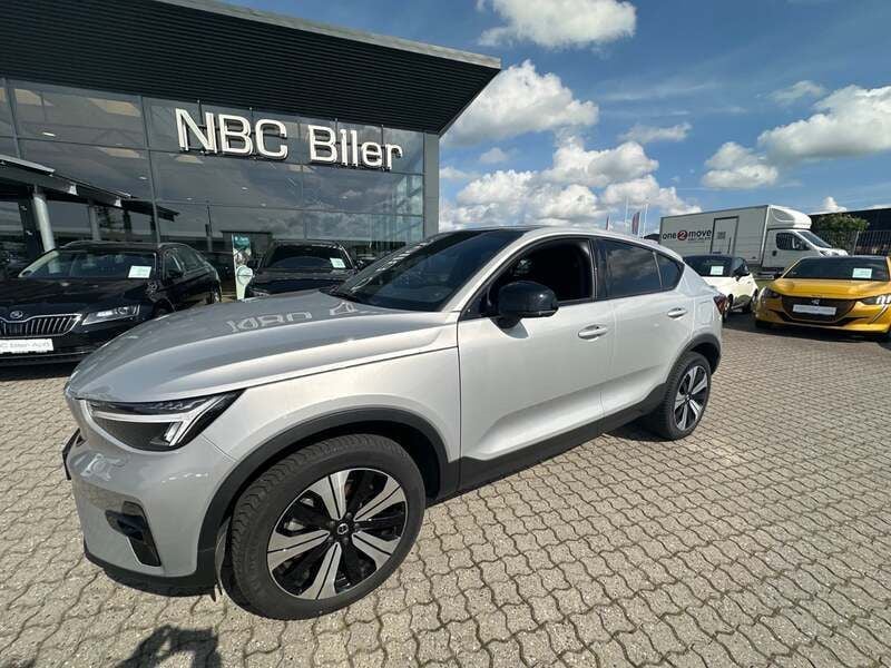 Sølvmetal Brugt 2023 Volvo C40 Plus SUV | 259.780 kr. (God pris) - Billede 1/4