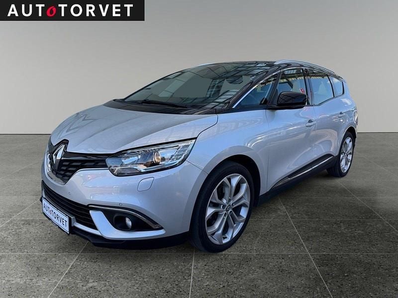 Sølvmetal Brugt 2017 Renault Grand Scénic IV Zen MPV | 109.700 kr. (God pris) - Billede 1/4