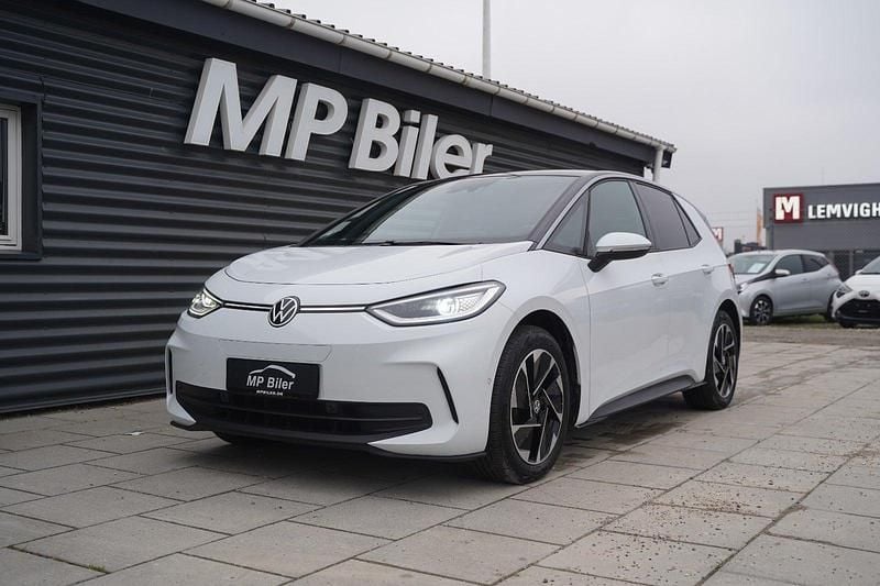 Hvid Brugt 2024 VW ID.3 Style Hatchback | 237.900 kr. (Fair pris) - Billede 1/4