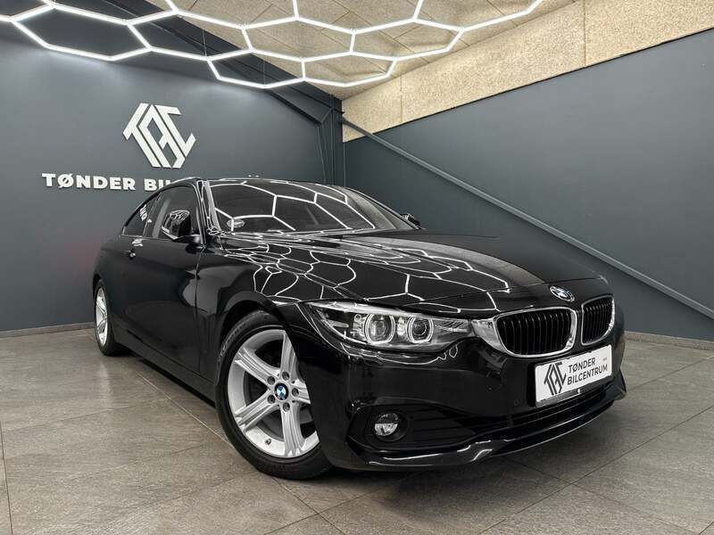 Sort Brugt 2018 BMW 420 Coupe | 3.138 kr. - Billede 1/4