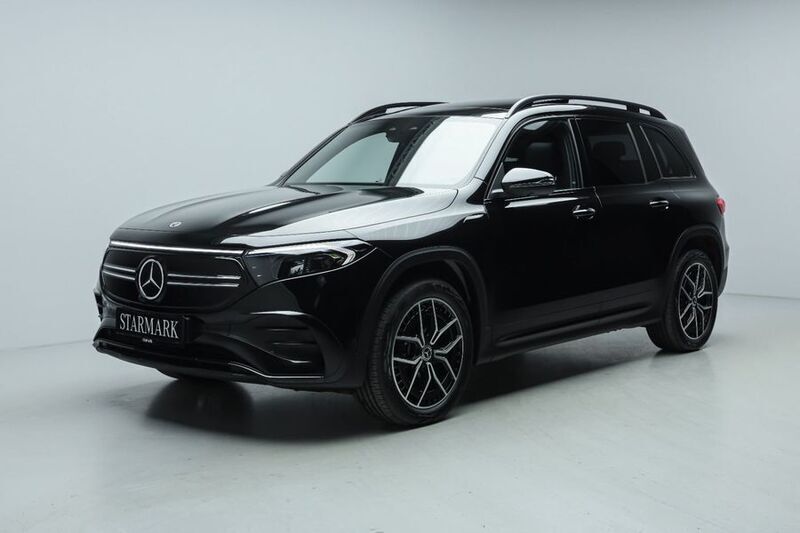 Sortmetal Brugt 2022 Mercedes EQB350 AMG line SUV | 569.900 kr. - Billede 1/4