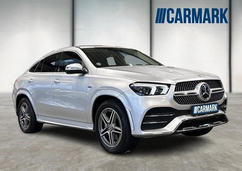 Brugt Mercedes GLE350 AMG line 320 HK (235 kW) 2020 Sølvmetal Coupe