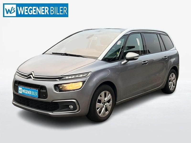 Sølvmetal Brugt 2016 Citroën Grand C4 Picasso Intensive MPV | 64.700 kr. (Super pris) - Billede 1/4