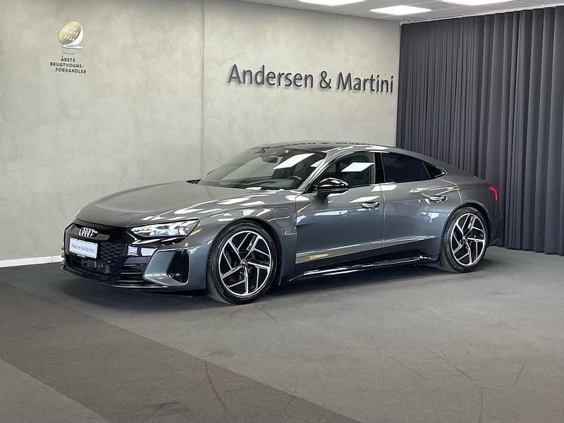 Daytonagrey Brugt 2022 Audi e-tron GT quattro Ambiente Sedan | 598.900 kr. (Fair pris) - Billede 1/4