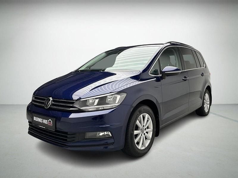 Blåmetal Brugt 2020 VW Touran Comfortline MPV | 254.980 kr. (Fair pris) - Billede 1/4