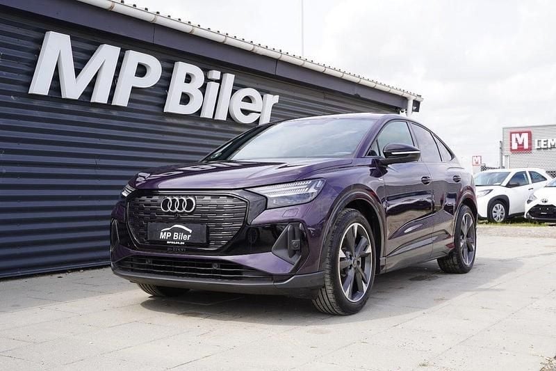Lillametal Brugt 2023 Audi Q4 Sportback e-tron S-Line SUV | 309.900 kr. (Fair pris) - Billede 1/4