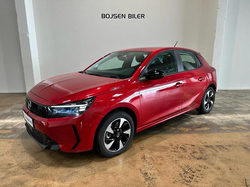 Cardio red metallic Brugt 2024 Opel Corsa-e Elegance Hatchback | 139.990 kr. (Fair pris) - Billede 1/4