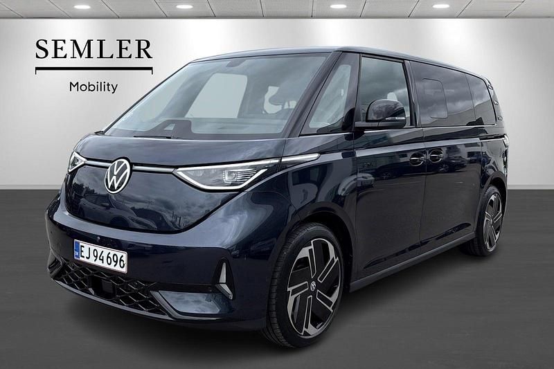 Mørkblåmetal Brugt 2025 VW ID. Buzz GTX Van | 629.900 kr. - Billede 1/4