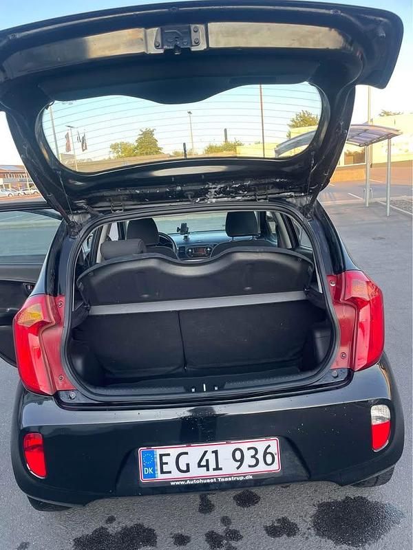 Brugt Kia Picanto 69 HK (50 kW) 2014 Sort Hatchback