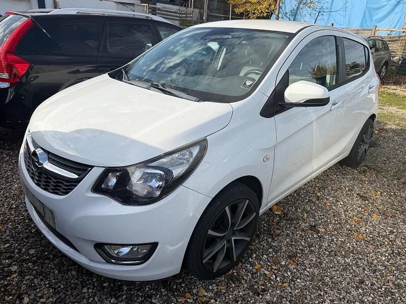 Hvid Brugt 2016 Opel Karl Cosmo Hatchback | 54.990 kr. (God pris) - Billede 1/4
