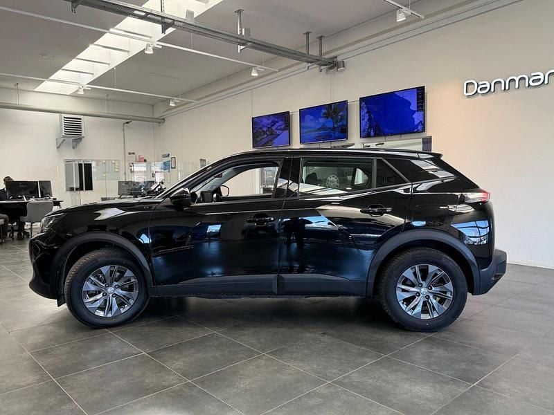 Brugt Peugeot e-2008 Active 100 kW (136 HK) 2021 Sortmetal SUV