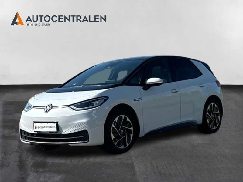 Hvidmetal Brugt 2022 VW ID.3 Pro Hatchback | 189.500 kr. (Fair pris) - Billede 1/4