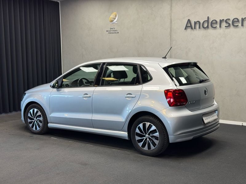 Brugt VW Polo 95 HK (69 kW) 2016 Sølvmetal Hatchback