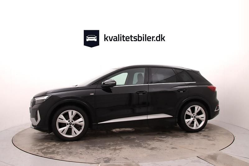 Brugt Audi Q4 e-tron S-Line 150 kW (204 HK) 2023 Sortmetal SUV