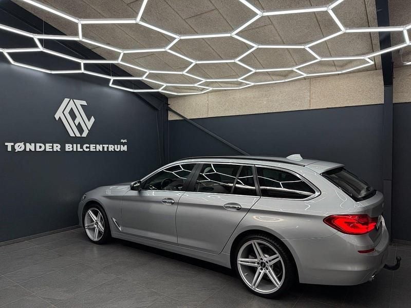 Brugt BMW 520 190 HK (139 kW) 2018 Sølvmetal Stationcar
