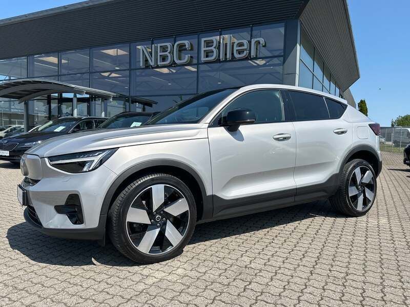 Sølvmetal Brugt 2023 Volvo C40 Plus SUV | 259.780 kr. (Fair pris) - Billede 1/4