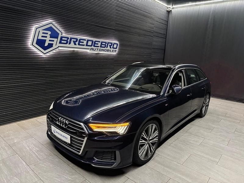 Gråmetal Brugt 2018 Audi A6 S-Line Stationcar | 544.500 kr. - Billede 1/4