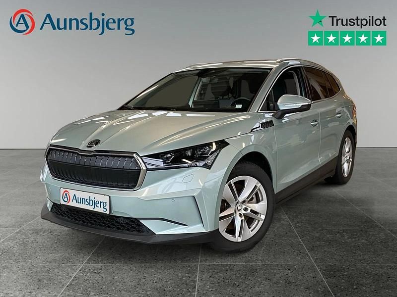 Lysgrøn metal Brugt 2021 Skoda Enyaq iV SUV | 259.500 kr. (Fair pris) - Billede 1/4