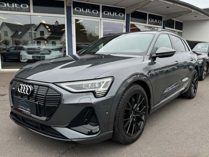 Grå Brugt 2021 Audi e-tron S-Line SUV | 419.900 kr. (Fair pris) - Billede 1/4