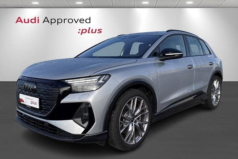 Sølvmetal Brugt 2025 Audi Q4 e-tron SUV | 459.900 kr. - Billede 1/4