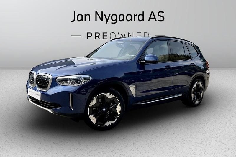 Blåmetal Brugt 2021 BMW iX3 Shadowline SUV | 349.000 kr. (Fair pris) - Billede 1/3
