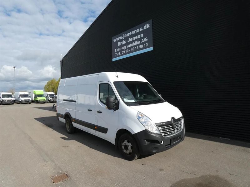 Hvid Brugt 2018 Renault Master Van | 125.000 kr. - Billede 1/4